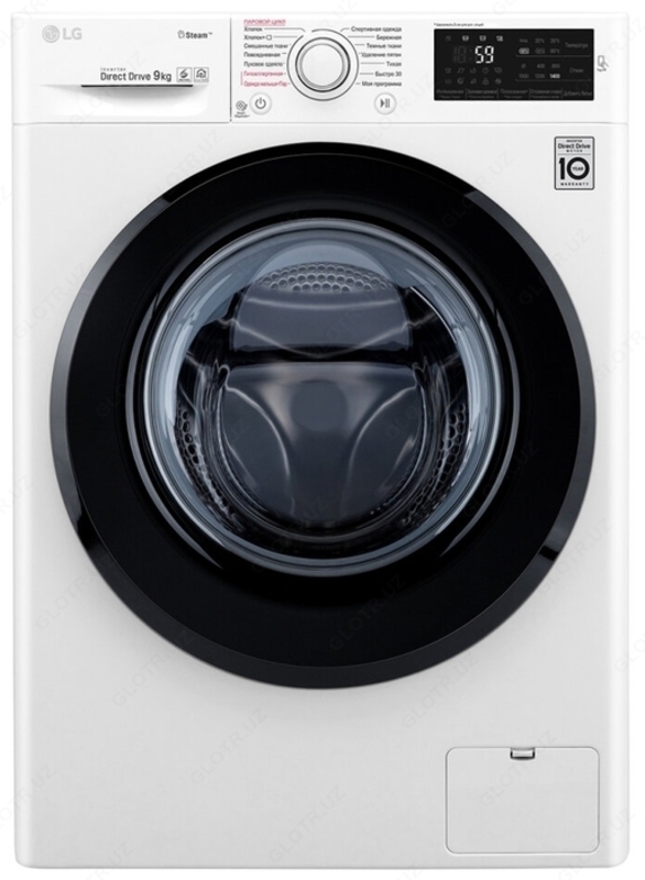 Стиральная машина LG Steam F4M5VS6W 9 кг