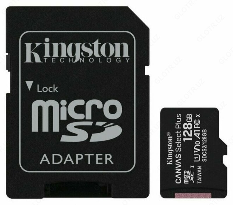  Карта памяти Kingston Canvas Select Plus microSDXC UHS-I SDCS2/256GB - 