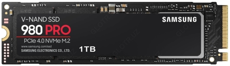 Твердотельный накопитель SSD Samsung 980 PRO NVMe M.2 1000 ГБ MZ-V8P1T0BW