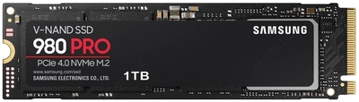 Твердотельный накопитель SSD Samsung 980 PRO NVMe M.2 1000 ГБ MZ-V8P1T0BW