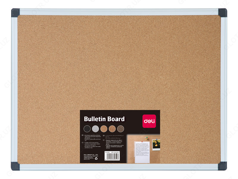 Доска пробковая 1200*900 Deli E39054