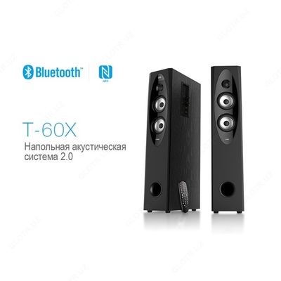 Акустическая система 2.0 F&D T-60X (black) 110W