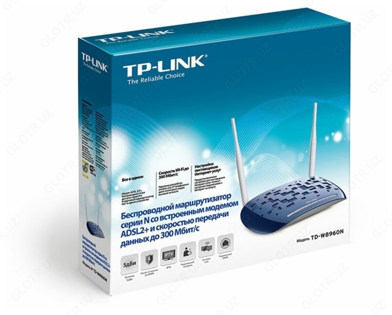 Wi-Fi роутер TP-LINK TD-W8960N