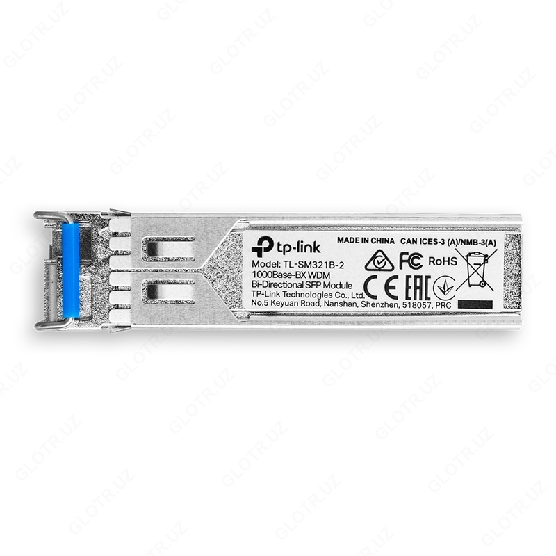 Двунаправленный SFP‑модульTP-Link TL-SM321B-2 1000 Base-BX WDM
