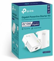 Комплект адаптеров Powerline TP-LINK TL-PA7017 KIT Только в розницу