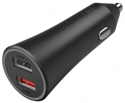 Avtomobil zaryadlovchi Xiaomi Mi 37W ikki portli avtomobil zaryadlovchi Avtomobil zaryadlovchi Xiaomi Mi 37W ikki portli avtomobil zaryadlovchi