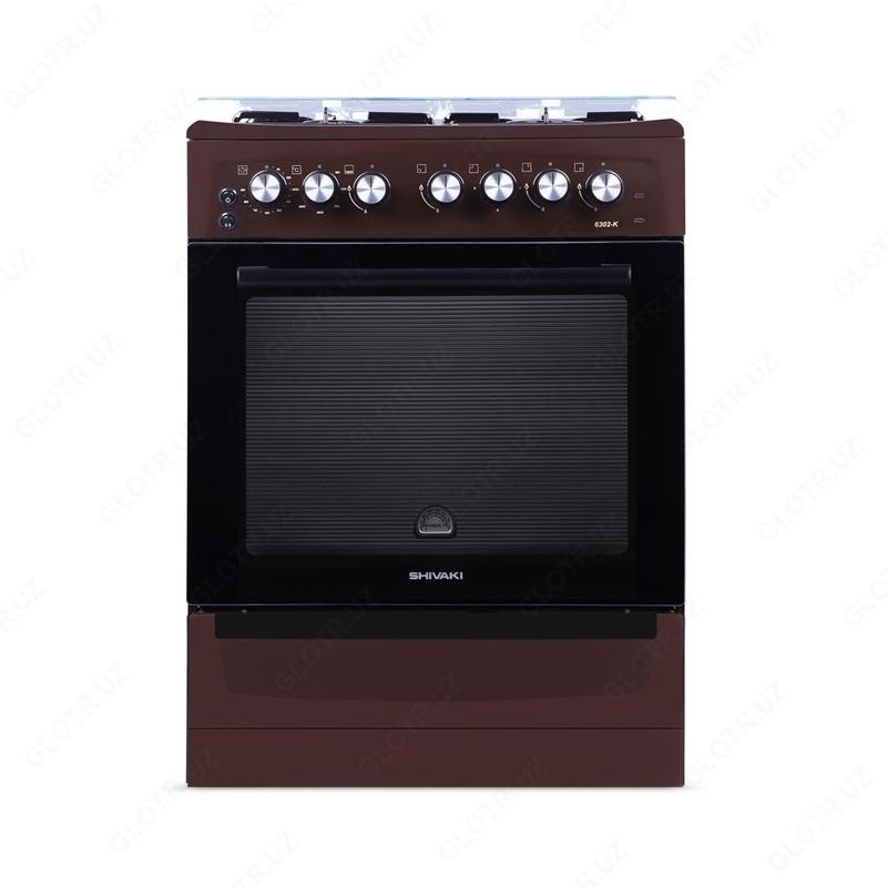 Газовая плита SHIVAKI 6300 КП Коричневый