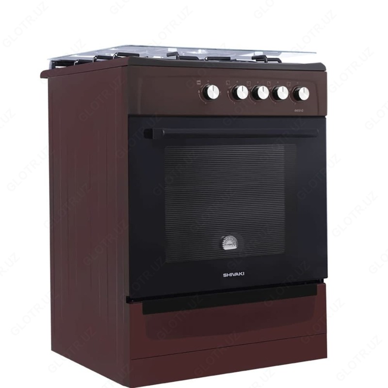Gaz plitasi SHIVAKI 6400-G GP bilan GK (jigarrang)