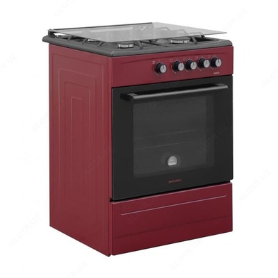 Gaz plitasi SHIVAKI 6400-G GP GC bilan Burgundy Matt