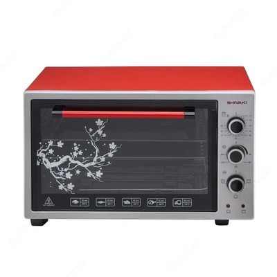 Мини духовка SHIVAKI MD-3612 V2 сер/черн Eco