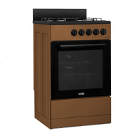 Газовая плита Artel Apetito 50 00-G ГП с ГК Коричневый - 2 187 500 сум