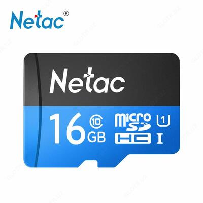 Netac P500 Class 10 16G Micro SDHC TF xotira kartasi
