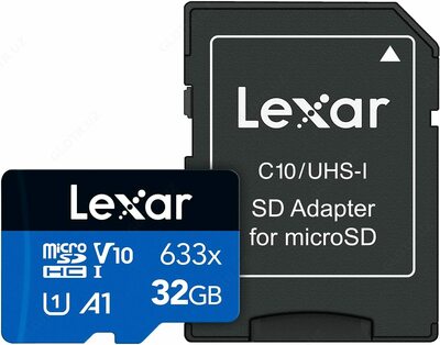 Lexar Micro SD 633X 32 GB xotira kartasi