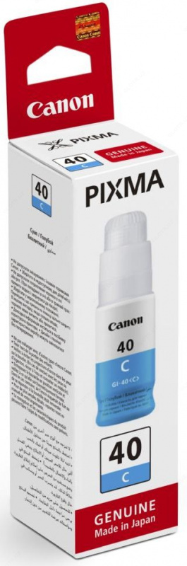 Чернила Canon GI-40 для Canon PIXMA голубой