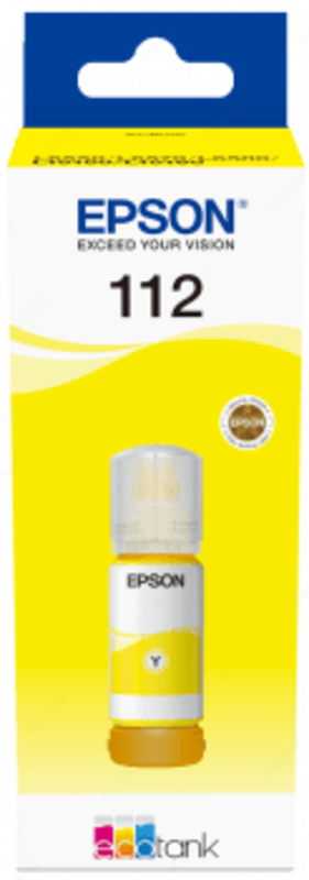 Чернила Epson 112 EcoTank Yellow ink bottle (6000 стр.) 70мл
