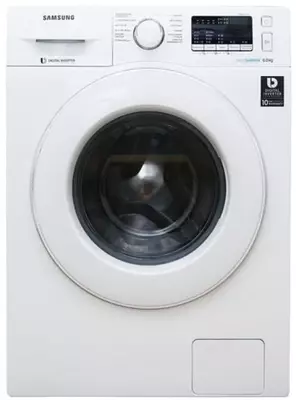Стиральная машина Samsung EcoBubble WW60J4210JWOLD (6кг) White