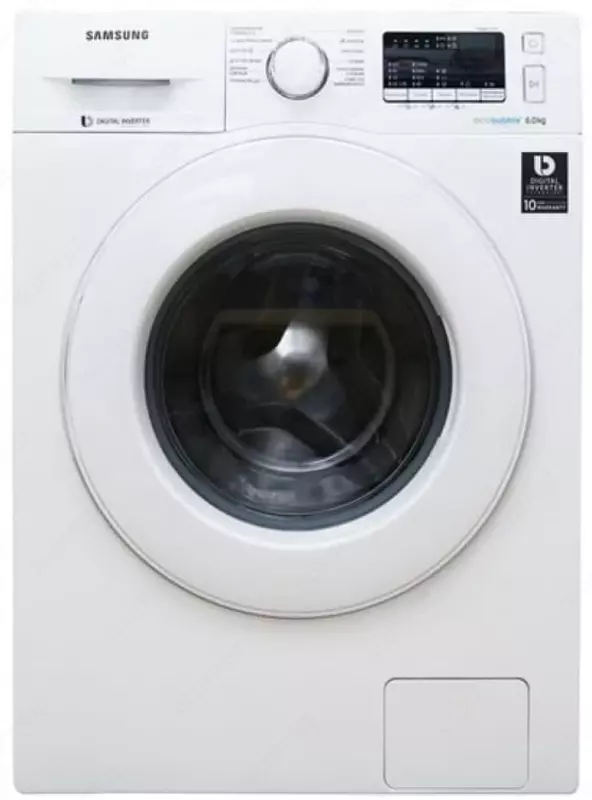 Стиральная машина Samsung EcoBubble WW60J4210JWOLD (6кг) White