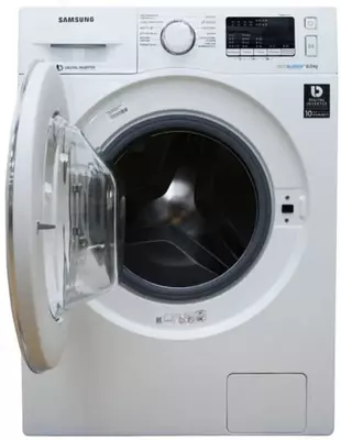 Стиральная машина Samsung EcoBubble WW60J4210JWOLD (6кг) White