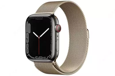 Смарт часы Apple Watch Series 7 GPS + Cellular, 45mm Stainless Steel Case with Milanese Loop