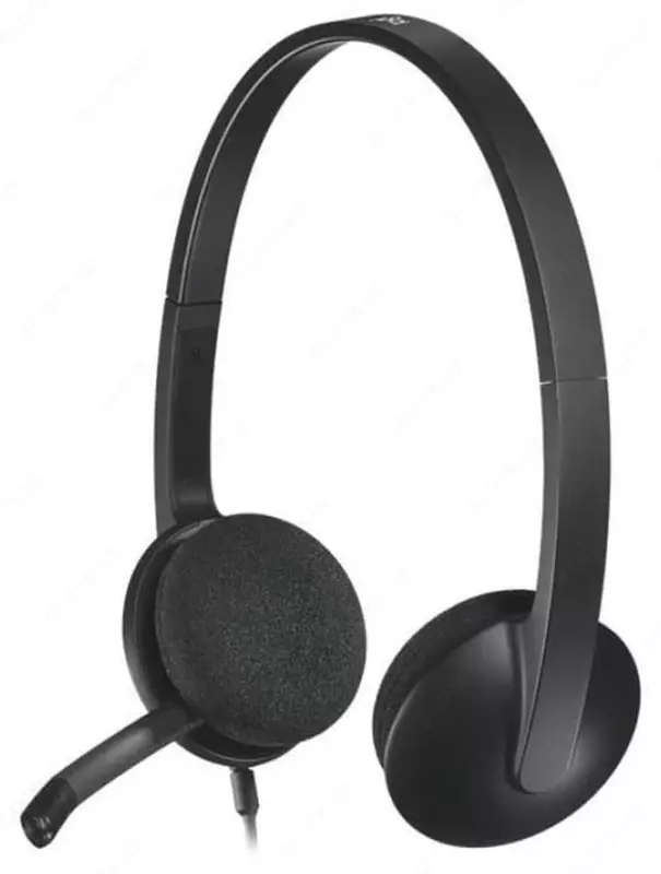 Kompyuter eshitish vositasi Logitech USB Headset H340