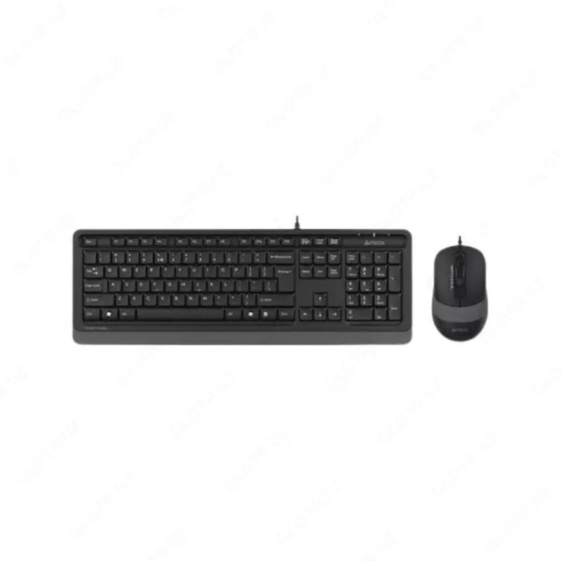 Клавиатура и мышь A4Tech F1010 USB Grey Black