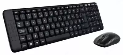 Клавиатура и мышь Logitech MK220