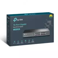 Easy Smart гигабитный 16‑портовый коммутатор TP-LINK TL-SG1016DE Только в розницу
