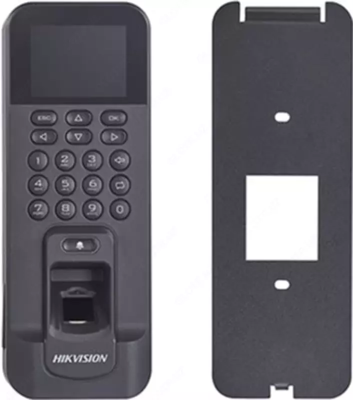 Сканер отпечатков пальцев Hikvision DS-K1T804BEF со считывателем карт