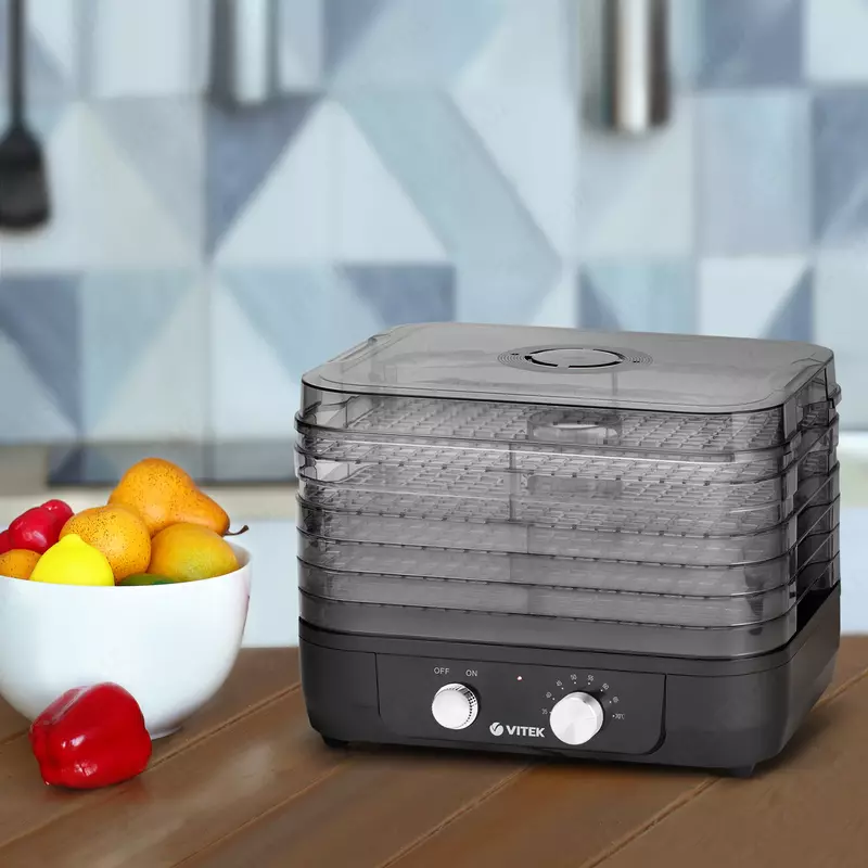 VITEK VT-5054 BK sabzavot quritgichi