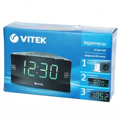 Радио-часы Vitek VT-6603 BK
