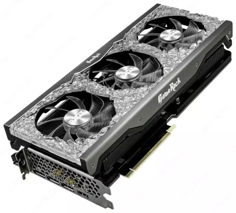  Видеокарта Palit GeForce RTX 3070 Ti GameRock 8GB - 