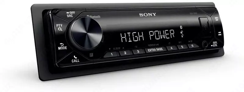  Автомобильный медиа-ресивер SONY DSX-GS80 1 DIN 4x100 Вт  CD - 
