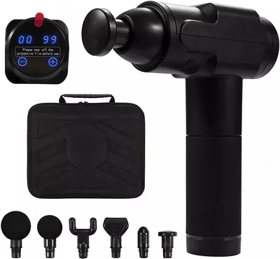 Массажный пистолет для тела Massage Gun Deep Tissue Massager - Professional