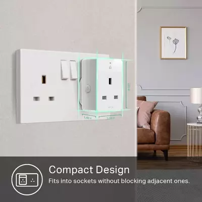 Smart soket TP-link KP105 Kasa Smart Wi - Fi ulanishi nozik