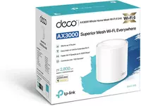 Mesh Wi-Fi система TP-Link Deco X60 AX3000 Whole Home Mesh WiFi 6 (1-Pack) Только в розницу