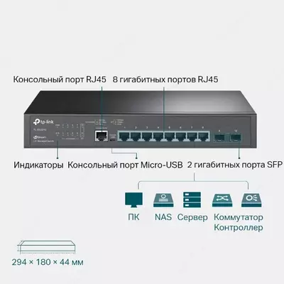 Kommutator TP-LINK TL-SG3210