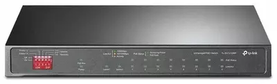 10-портовый гигабитный коммутатор на 8 портов PoE+ TP-LINK TL-SG1210MP