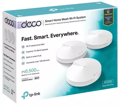 Wi-Fi Mesh tizimi TP-Link Deco M9 Plus (3-Pack)