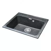   Кухонная мойка Goodwell GRS-T0102B чёрный 570