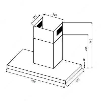 Goodwell T 6464 X davlumbaz