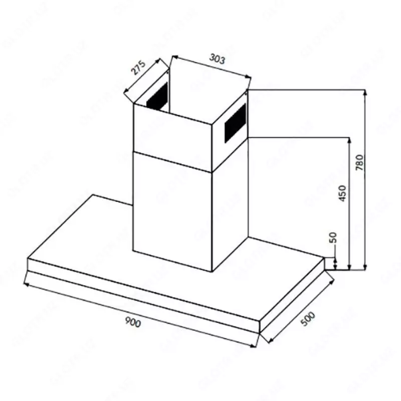 Вытяжка Goodwell T 6464 X