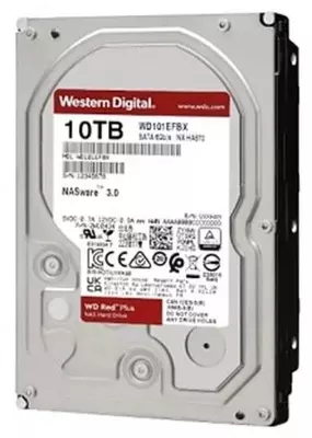 Жесткий диск HDD Western Digital Red Plus™ WD101EFBX 10 ТБ 3,5
