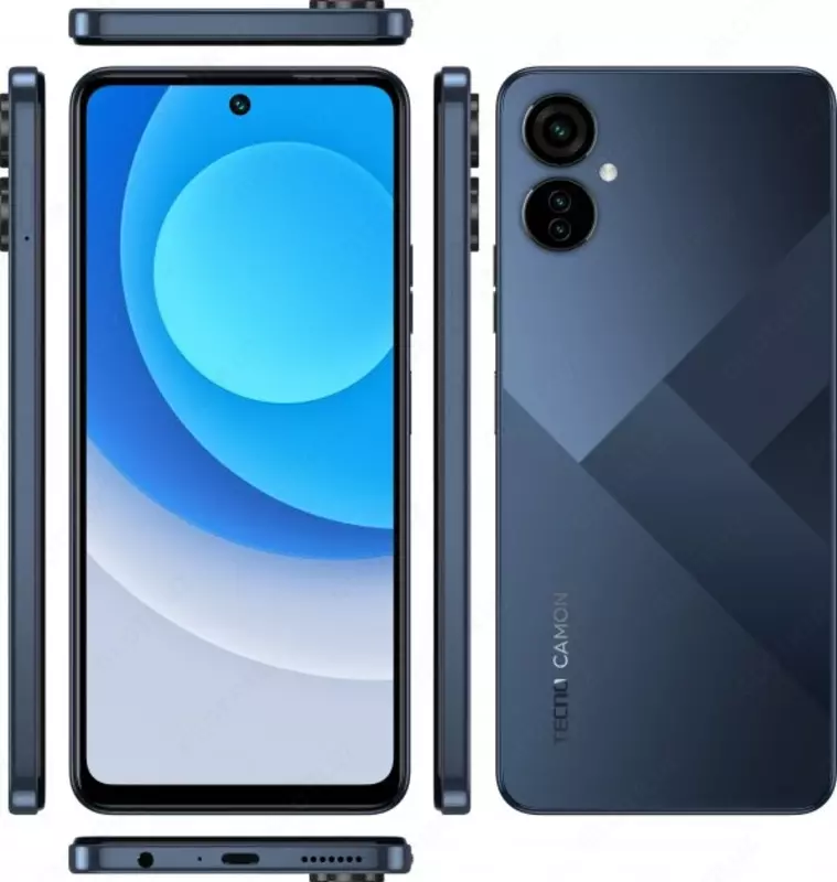 Smartfon TECNO Camon 19 Neo (CH6i) 6/128Gb NFC Eco Black