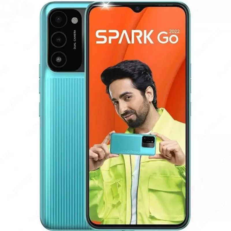   Смартфон TECNO Spark Go 2022 (KG5) 2/32GB Turquoise Cyan