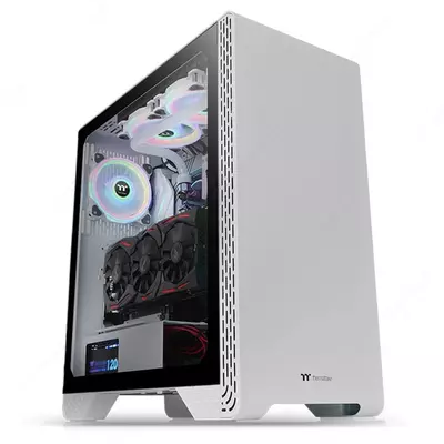 Компьютерный корпус Thermaltake S300 TG Snow