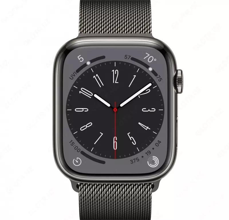 Смарт часы Apple Watch 8/45 Stainless Steel Milanese Loop