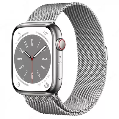 Смарт часы Apple Watch 8/45 Stainless Steel Milanese Loop