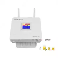 612 500 сум Wi Fi роутер CPE 4G беспроводной со слотом для SIM-карты