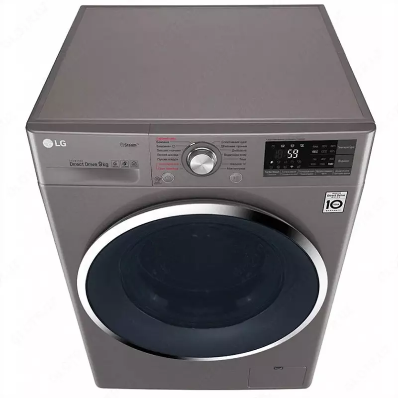Стиральная машина LG F4J7VS2S 9 кг