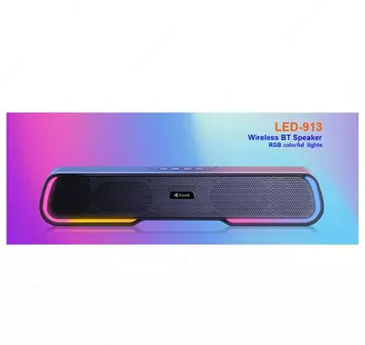 Портативный стерео динамик Kisonli LED-913